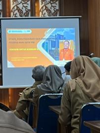 Optimalkan Jaminan Kesehatan Warga, Operator SIKS-NG Jatiayu Ikuti Sosialisasi Reaktivasi PBI-JK